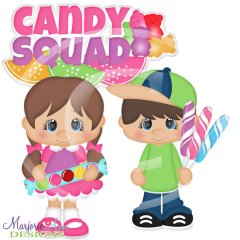 Candy Squad SVG Cutting Files Candy Squad SVG Cutting Files