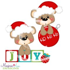 Franklin & Frannie Christmas Bears-Set 1 SVG Cut Files Franklin & Frannie Christmas Bears-Set 1 SVG Cut Files