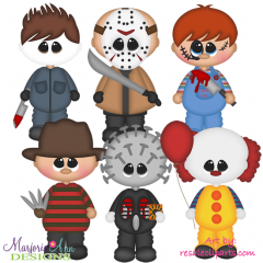 Nightmare Exclusive SVG Cutting Files + Clipart Nightmare Exclusive SVG Cutting Files + Clipart
